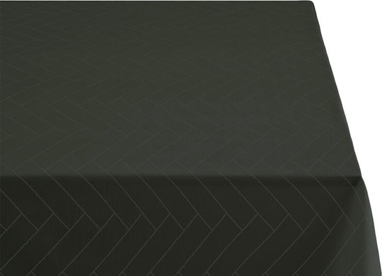 Södahl Damask Dug Tiles 140x220 - Forest green