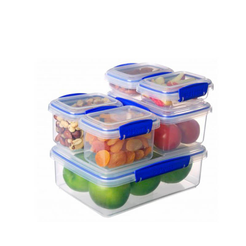 Sistema opbevaringsbokse 6 stk. Klip IT