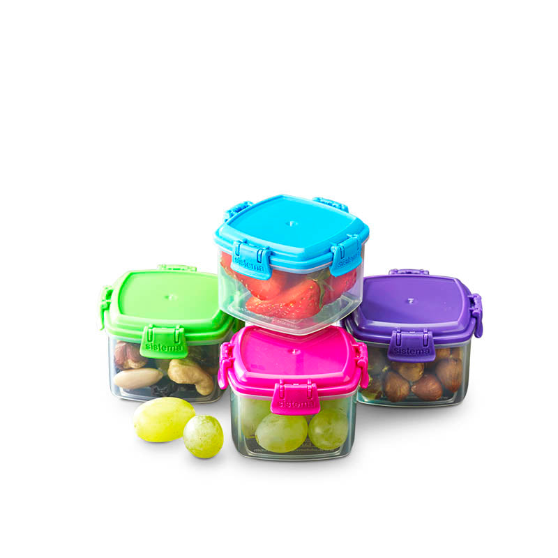 Sistema Knick Knack to-go 4 stk. i sæt