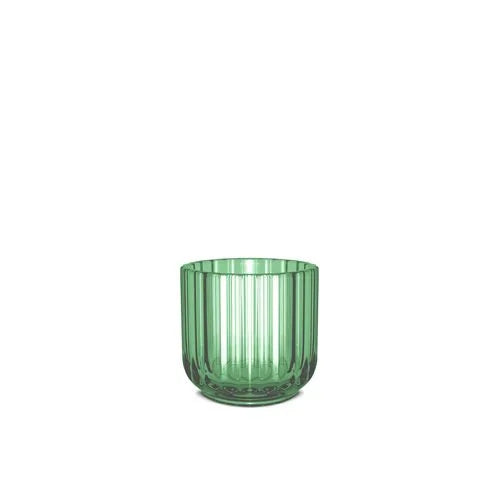 Lyngby Fyrfadsstage Grøn 6,5 cm.