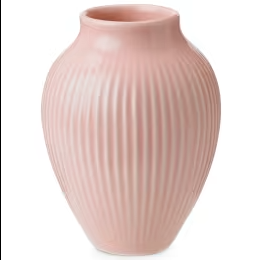 Knabstrup vase, rosa, 12,5 cm