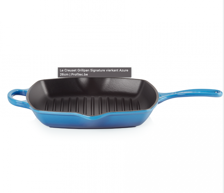 Le Creuset Grillpande 26cm, Azure blue
