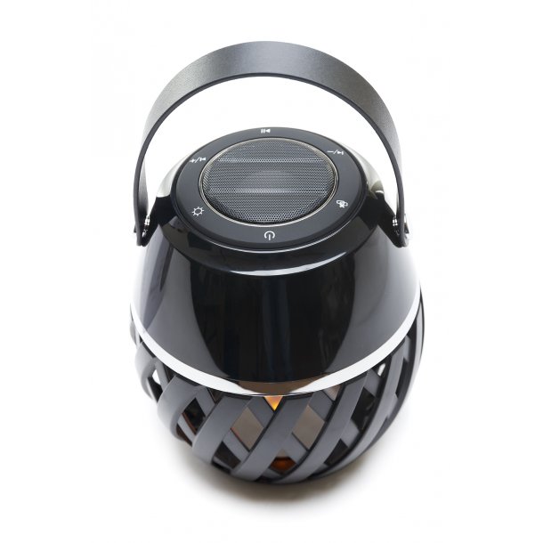 Thomsons LED Flame Atmosphere Globe Lampe med musik