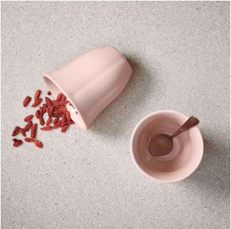 Søholm Solvej krus uden hank, soft pink