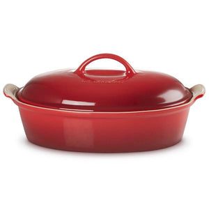 Le Creuset oval stegeso, cerise