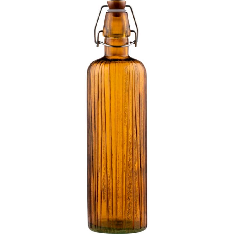 Bitz Kusintha vandflaske - Amber - 0,75 liter