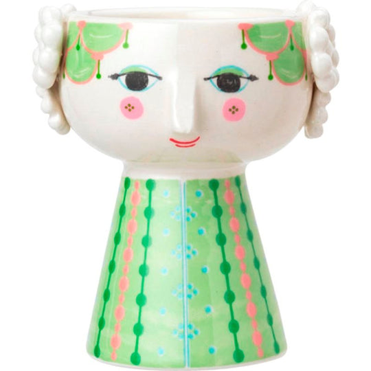 Bjørn Wiinblad Eva lysestage - lys grøn - 9,5 cm