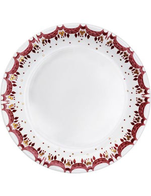 Bjørn Wiinblad Juletallerken - Rød - 28 cm