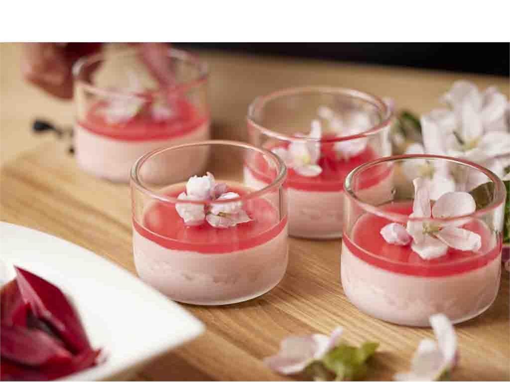 Blomsterberg Dessertglas - 8 cm / 4 stk