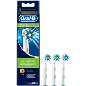 Braun CrossAction Tandbørstehoved - 3 stk