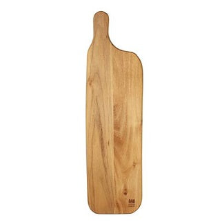 Aida Raw Skærebræt - Teak - 50x14 cm