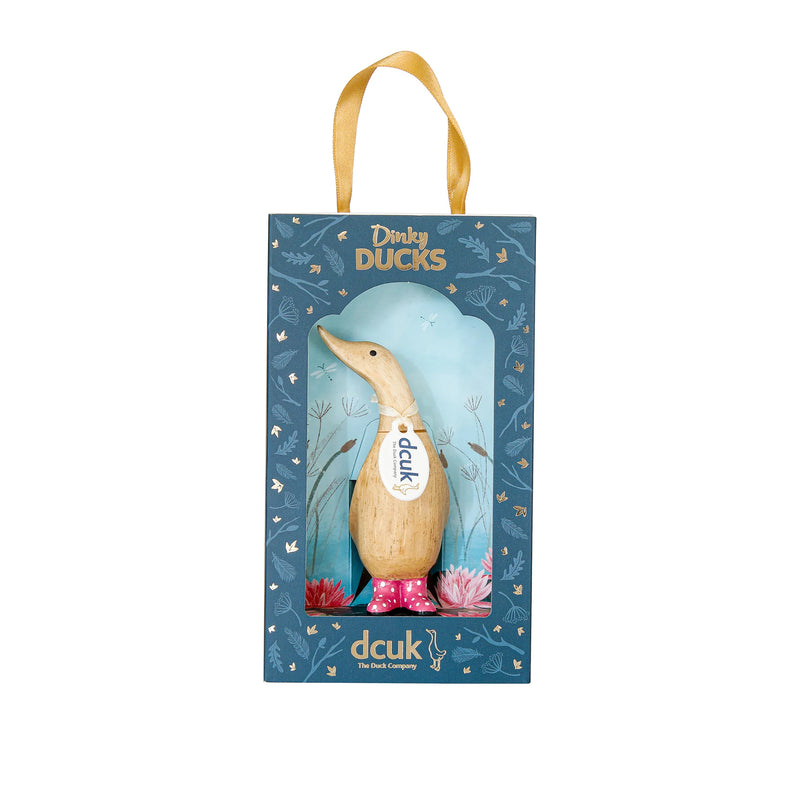 Dinky Duck spotty lyserød