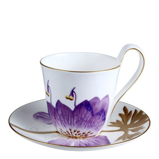 Royal Copenhagen Flora Kop Med Underkop Stedmoderblomst - 27 cl
