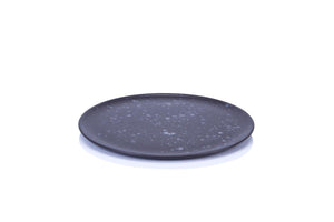 Aida RAW Middagstallerken - Sort Spotted - 28 cm