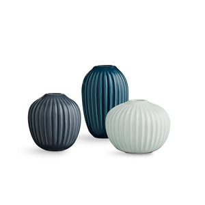 Kähler Hammershøi Vase Miniature 3-pak Grøn