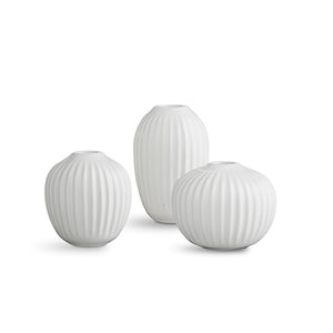 Kähler Hammershøi Vase Miniature 3-pak Hvid