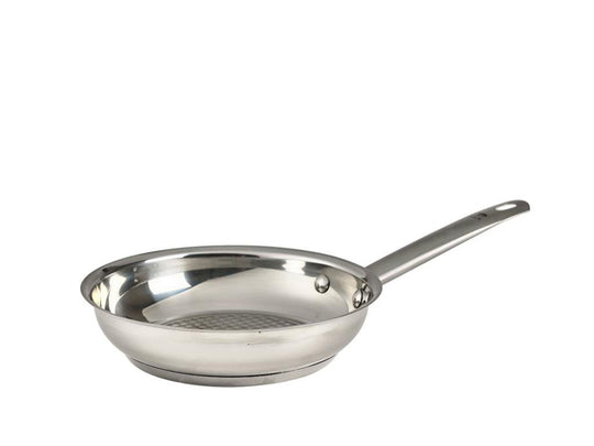 Holm Rustfrit stål stegepande 24 cm.