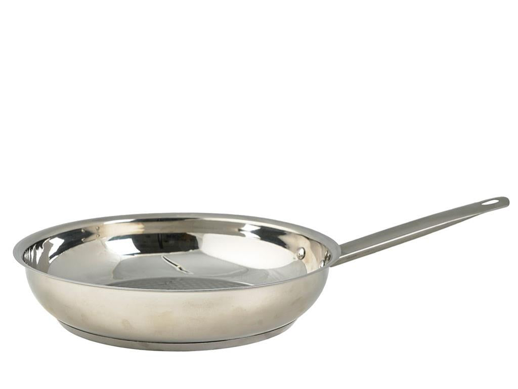 Holm Rustfrit stål stegepande 28 cm.