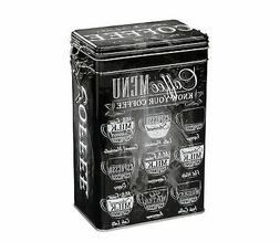 Zassenhaus Firkantet Kaffedåse Sort