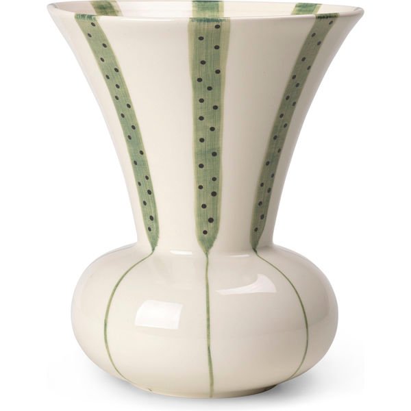 Kähler Signature Vase Grøn, H20