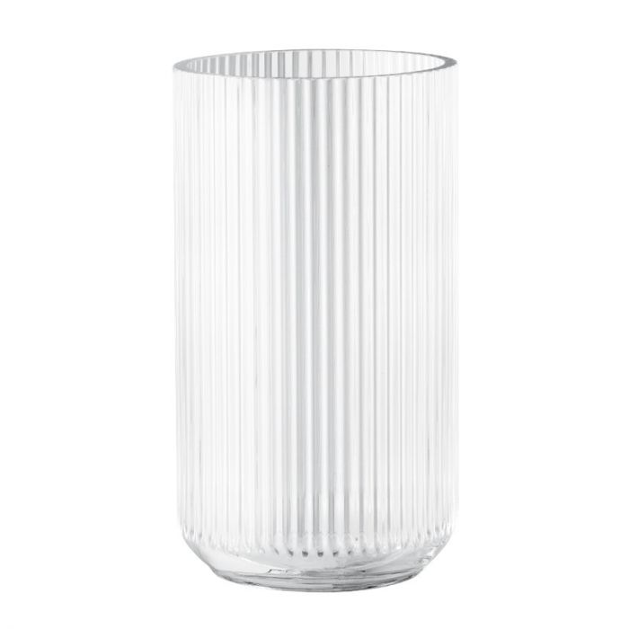 Lyngby Gulv vasen 35 cm klart glas
