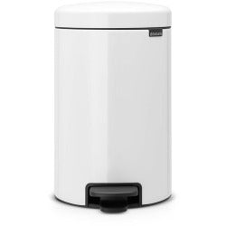 Brabantia Pedalspand Newicon - Hvid - 12 liter