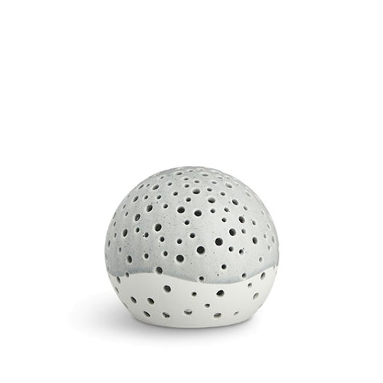 Kähler Nobili Fyrfadsstage Kugle Grå Lille
