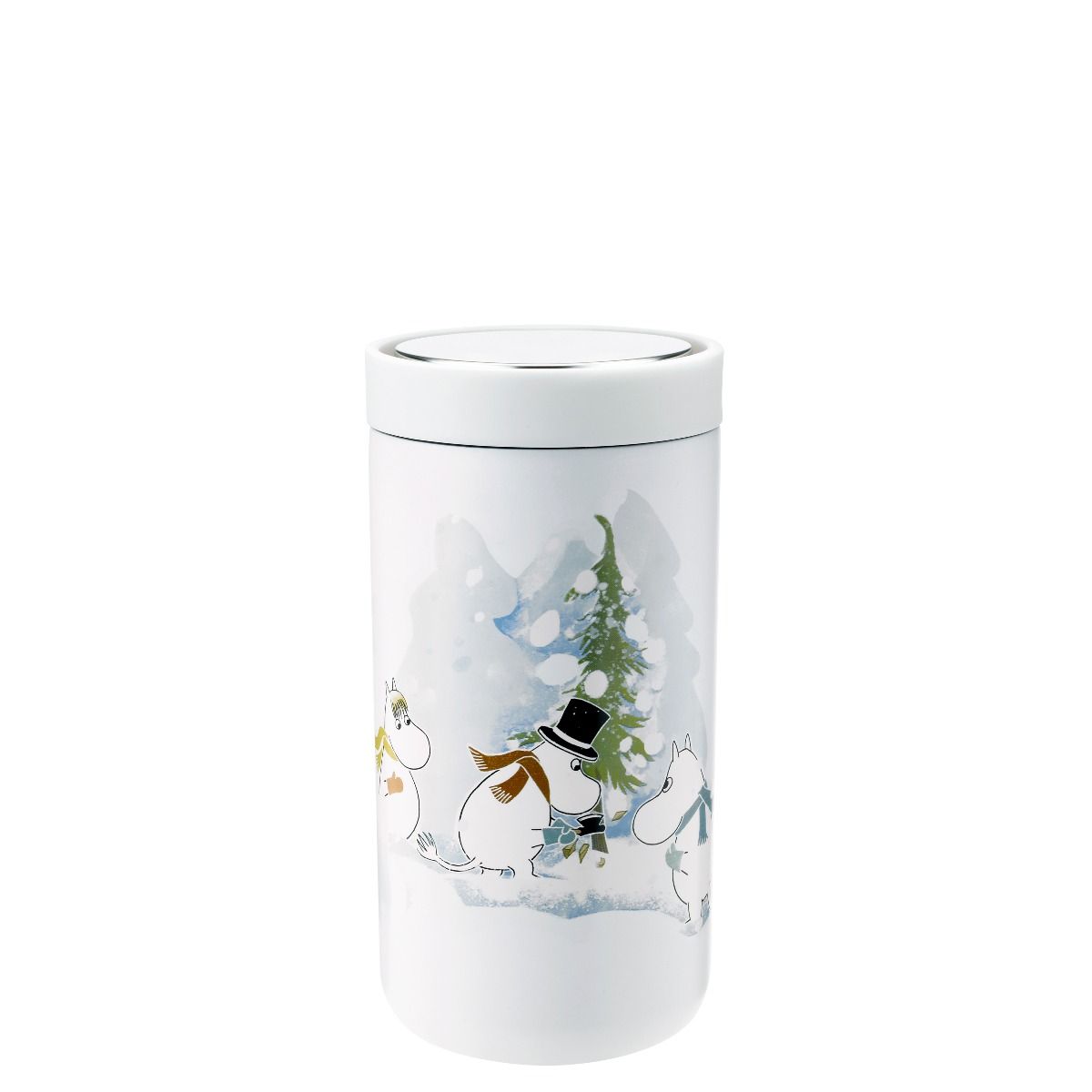 Stelton to-go kop, Moomin soft white 0,2 ltr.