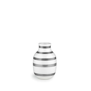 Kähler Omaggio Vase Sølv Lille