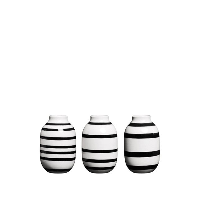 Kähler Omaggio Vase Miniature 3-pak Sort
