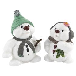 Klarborg Snemænd 2015 Eluf & Elfi