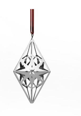 Karen Blixen Rombeophæng sølv