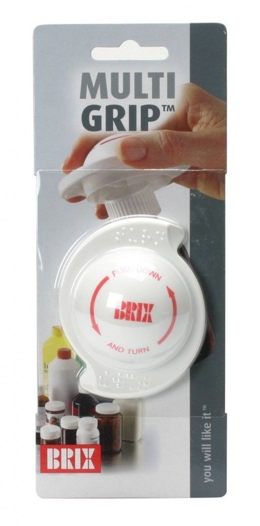 Brix Multigrip skruelågsåbner