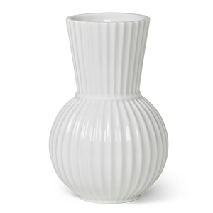 Lyngby Porcelæn Tura Vase Hvid, H18