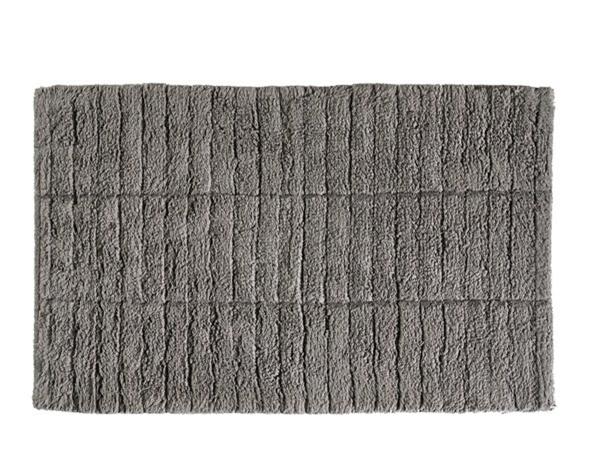 Zone Bademåtte Tiles, Grå