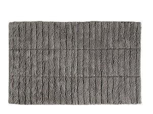 Zone Bademåtte Tiles, Grå